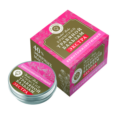 Крымский травяной бальзам Венотонизирующий БК, 20г