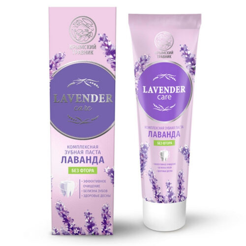 Зубная паста "ЛАВАНДА" без фтора 100 гр