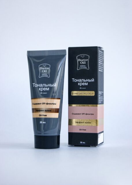 DrOil Крем тональный ВВ ванильно-розовый 30 мл
