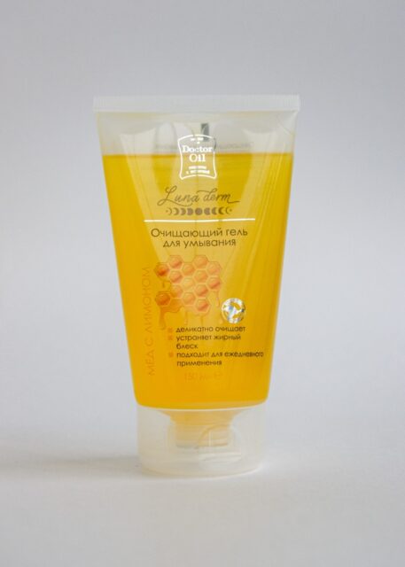 DrOil Гель для умывания "Цветочный мед, лимон и витамин С",150 мл