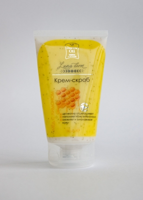 DrOil Крем-скраб отшелушивающий с полирующим эффектом "Мед и витамин С", 150 мл