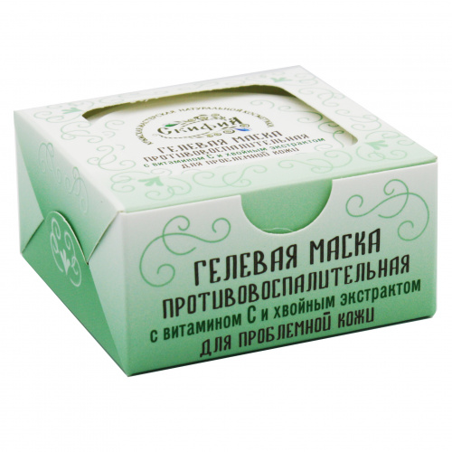Маска гелевая противовоспалительная для пробл. кожи с вит. С 50 мл