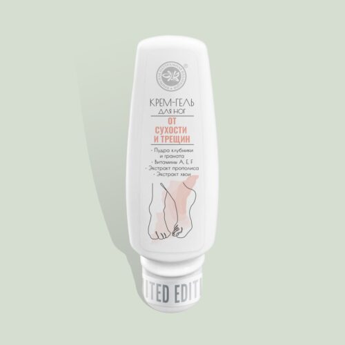 Крем-гель для ног с фруктовыми пудрами 75 мл (От сухости и трещин)
