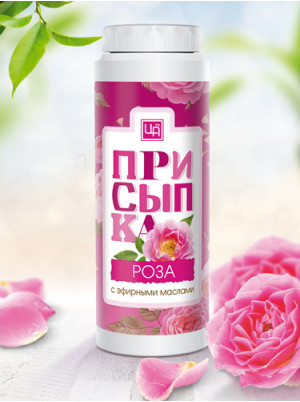 Присыпка косметическая "Роза" 100 г