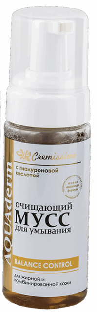 Мусс для умывания очищающий Cremissimo 150 мл (Для жирной и комбинированной кожи)