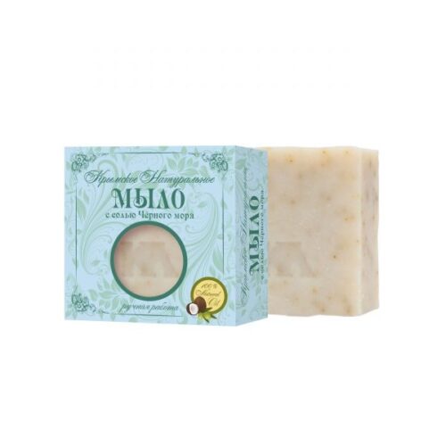 Мыло натуральное с солью Черного моря 50 гр