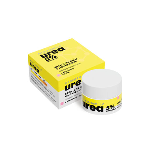 Крем для лица 5% мочевины с крымской розой МОЧ, 50г