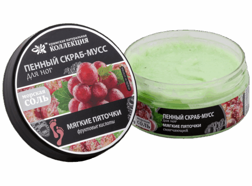 Пенный скраб-мусс 200 г (для Ног Мягкие пяточки)