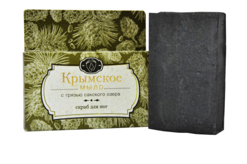 Крымское мыло с грязью "Мыло - скраб для ног"